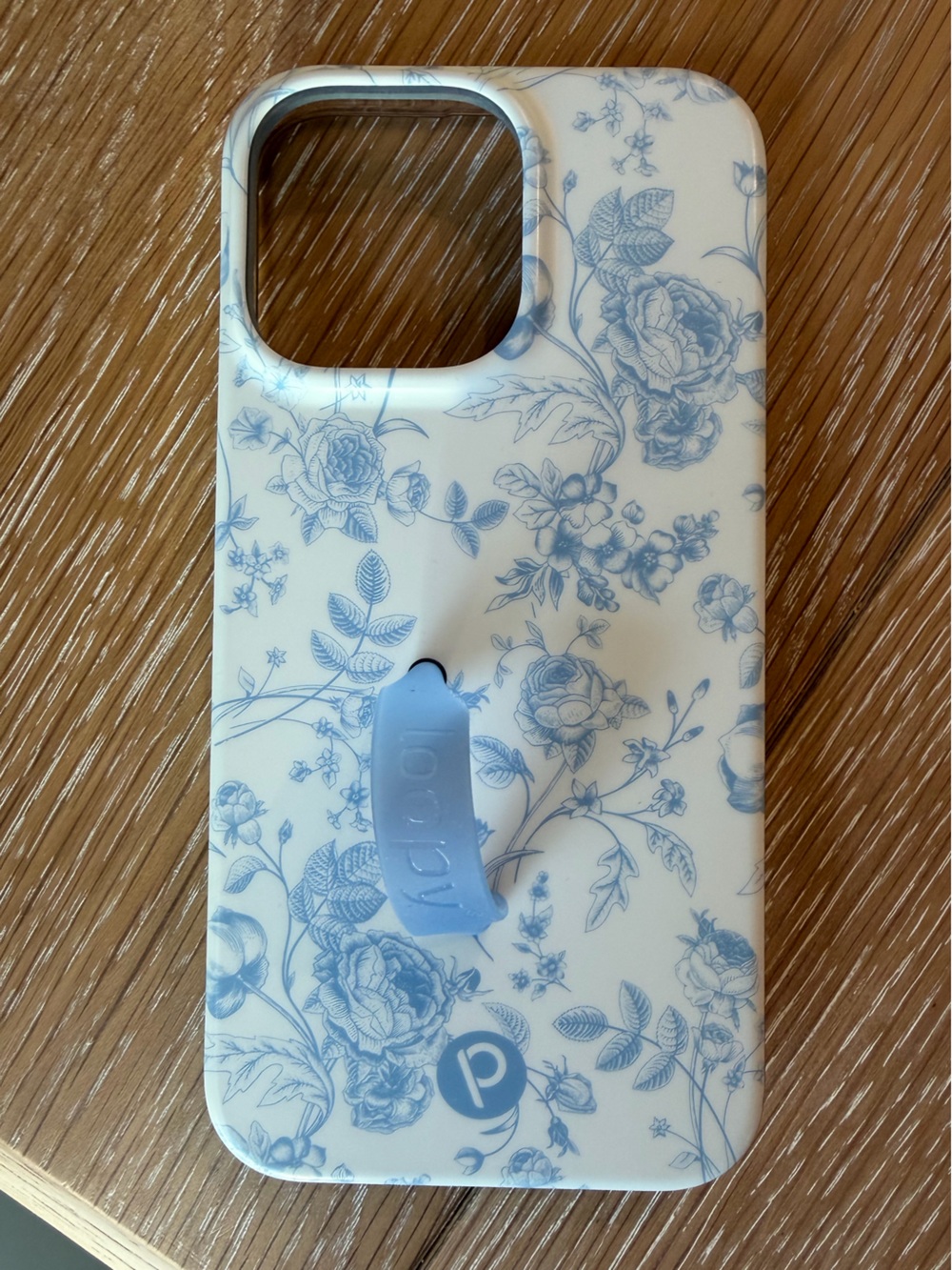 Loopy Case - Blue floral